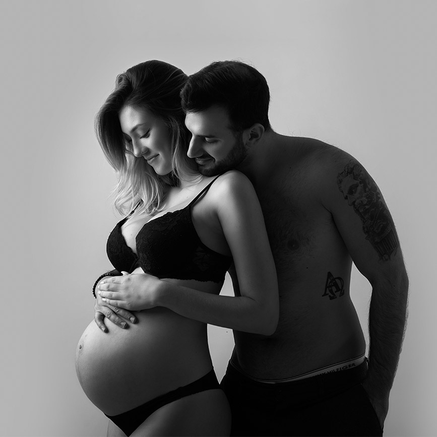 Fotoshooting schwangerschaft mit Partner im Berlin