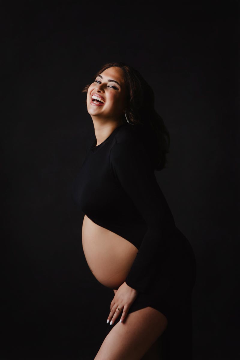 Babybauch-Shooting-Berlin-Studio